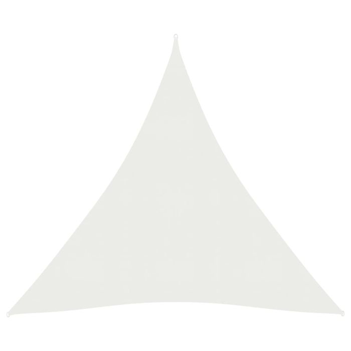 Sunshade Sail 160 g/m2 White 3x4x4 m HDPE