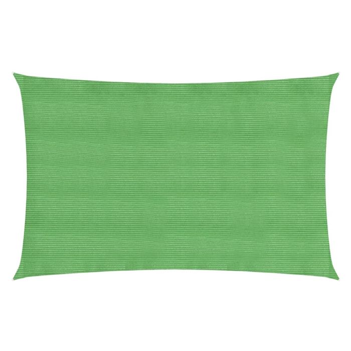 Sunshade Sail 160 g/m2 Light Green 2x4.5 m HDPE