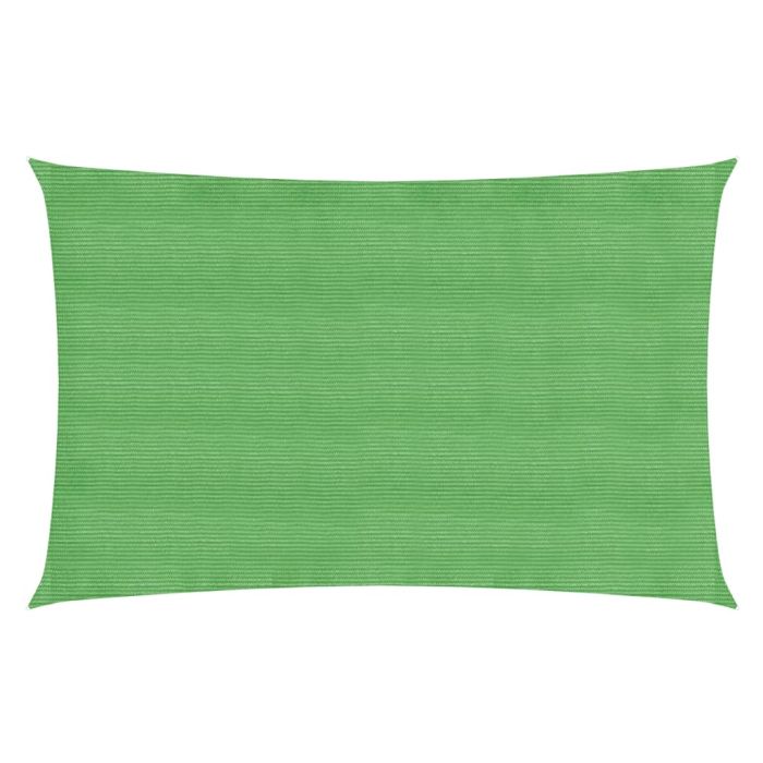Sunshade Sail 160 g/m2 Light Green 2x5 m HDPE