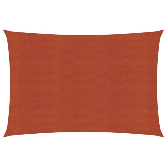 Sunshade Sail 160 g/Terracotta 5x7 m