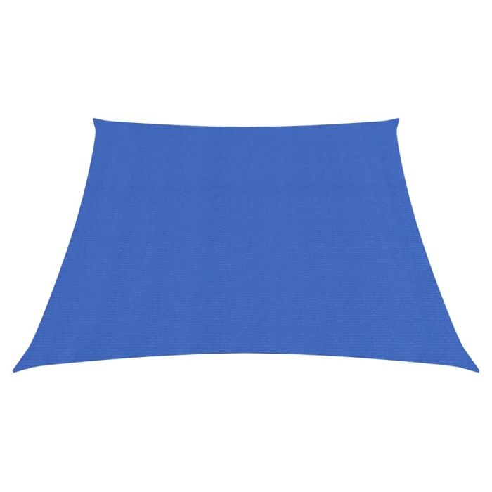 Sunshade Sail 160 g/m2 Blue 3/4x2 m HDPE