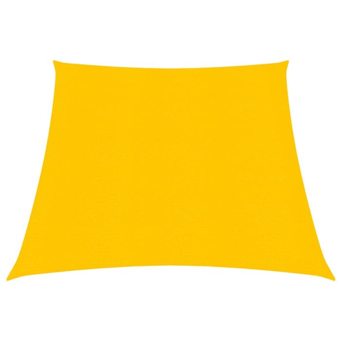 Sunshade Sail 160 g/m2 Yellow 3/4x2 m HDPE