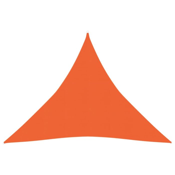 Sunshade Sail 160 g/m2 Orange 4x4x4 m HDPE