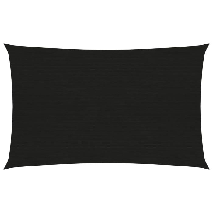 Sunshade Sail 160 g/Black 5x7 m