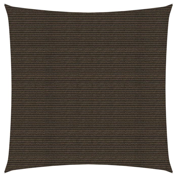 Sunshade Sail 160 g/Brown 3x3 m