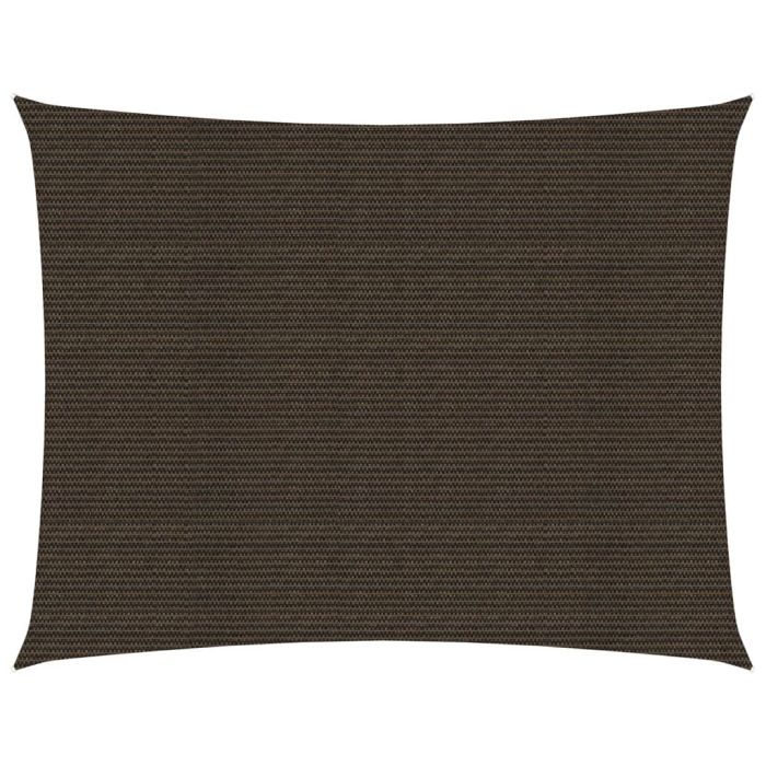Sunshade Sail 160 g/Brown 2.5x4.5 m