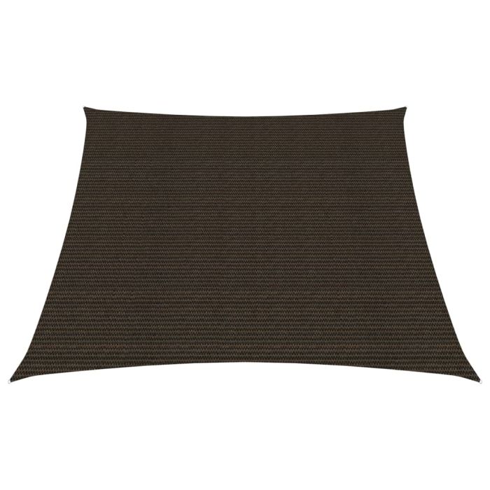 Sunshade Sail 160 g/m2 Brown 3/4x2 m HDPE