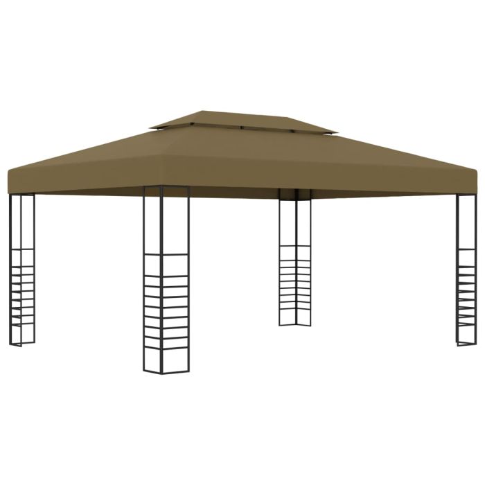 Gazebo 3x4 m Taupe 180 g/m2