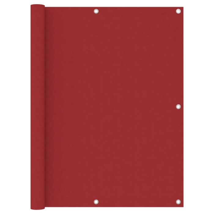 Balcony Screen Red 120x400 cm Oxford Fabric
