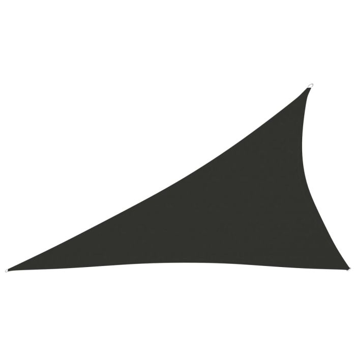 Sunshade Sail Oxford Fabric Triangular 3x4x5 m Anthracite