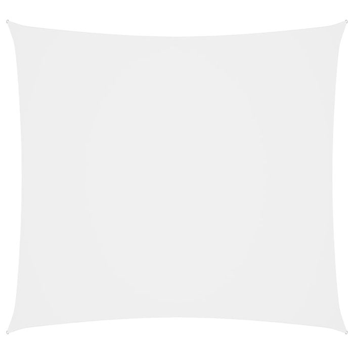 Sunshade Sail Oxford Fabric Square 3.6x3.6 m White