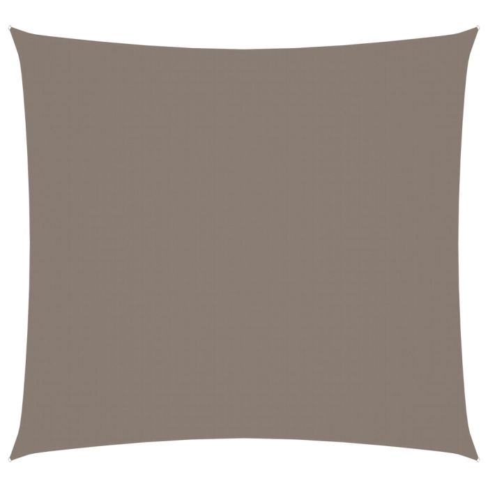 Sunshade Sail Oxford Fabric Square 6x6 m Taupe