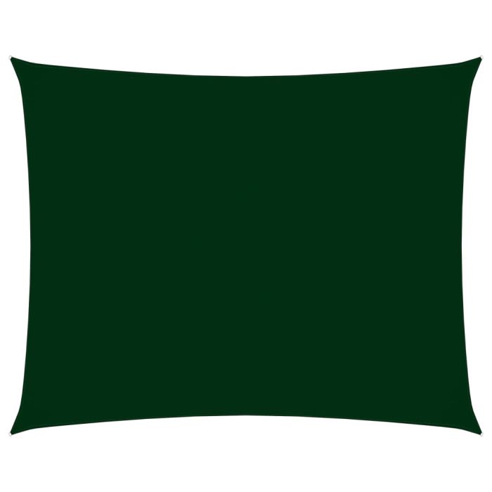 Sunshade Sail Oxford Fabric Rectangular 2.5x3.5 m Dark Green