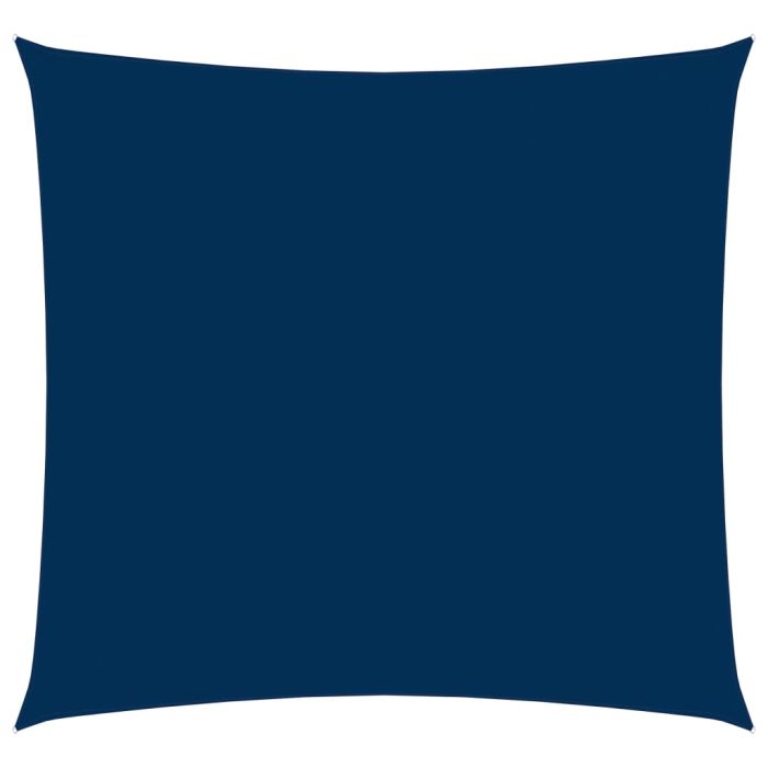Sunshade Sail Oxford Fabric Square 7x7 m Blue