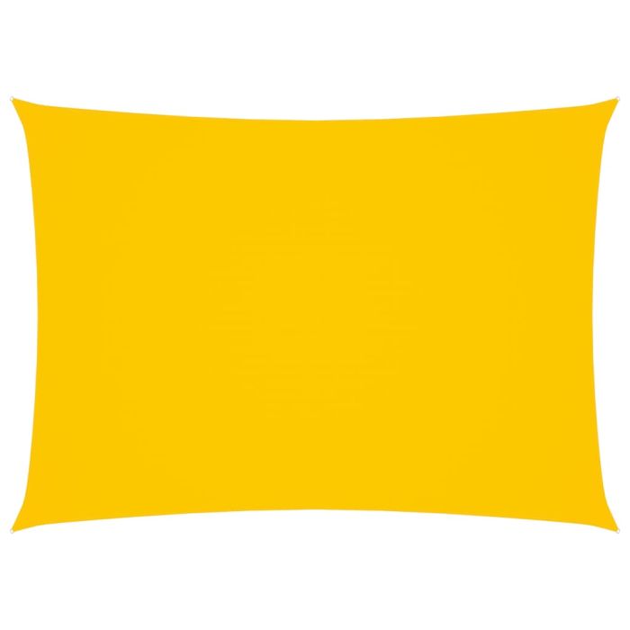Sunshade Sail Oxford Fabric Rectangular 2x4.5 m Yellow