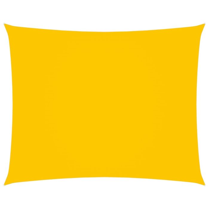 Sunshade Sail Oxford Fabric Rectangular 3.5x4.5 m Yellow