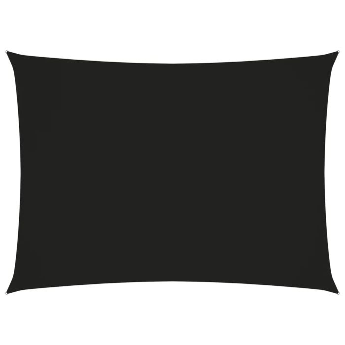 Sunshade Sail Oxford Fabric Rectangular 2.5x4 m Black