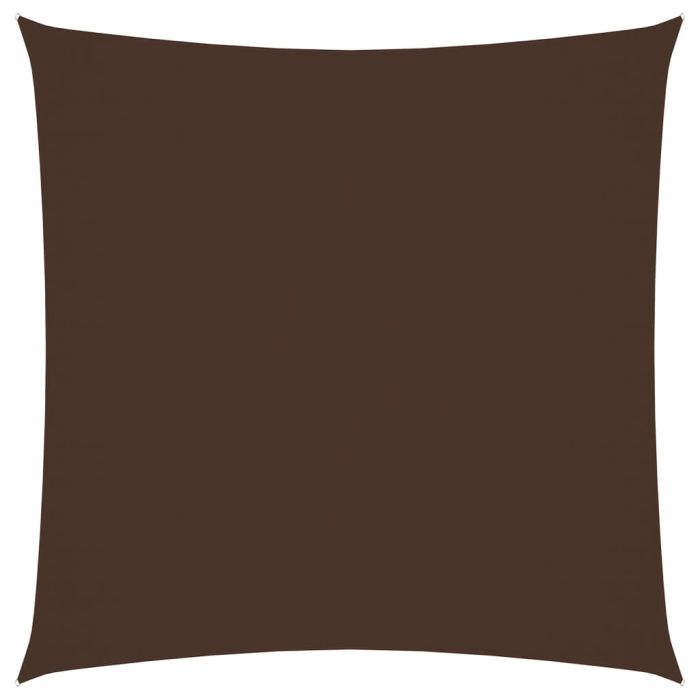 Sunshade Sail Oxford Fabric Square 4.5x4.5 m Brown
