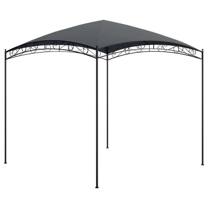 Gazebo 3x3x2.65 m Anthracite 180 g/mÂ²