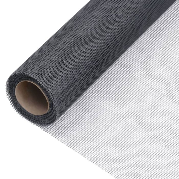 Mesh Screen Fiberglass 100x2000 cm Grey