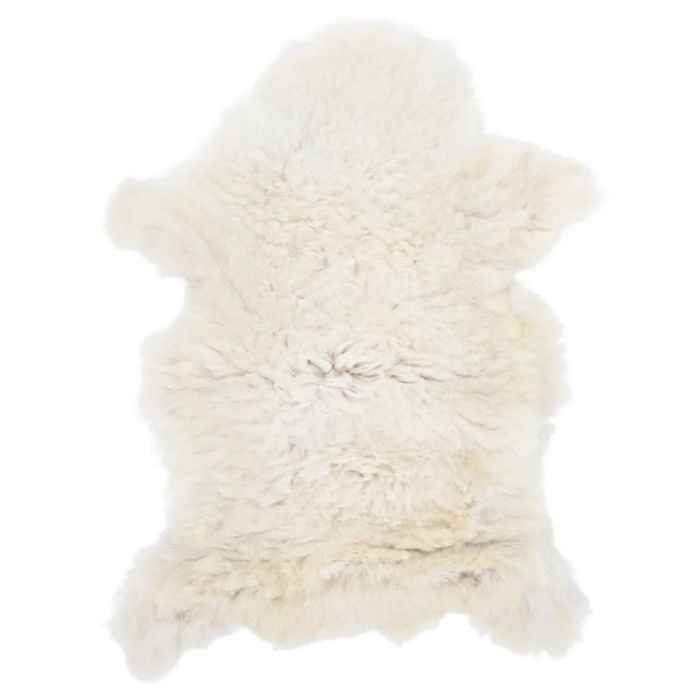 Sheep Leather Cream 70x100 cm
