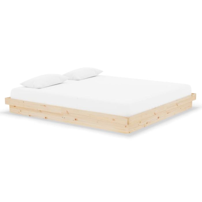 Bed Frame Solid Wood Pine 180x200 cm 6FT Super King