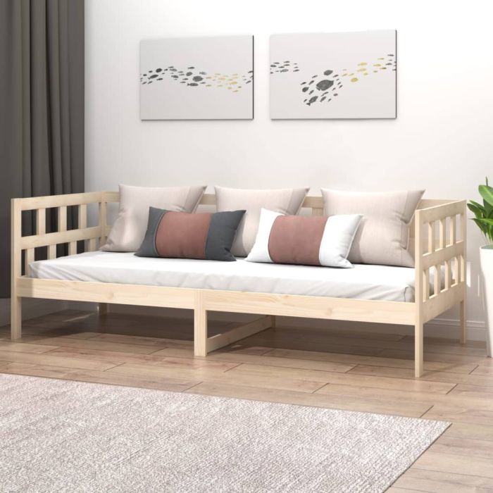 Day Bed Solid Wood Pine 90x190 cm