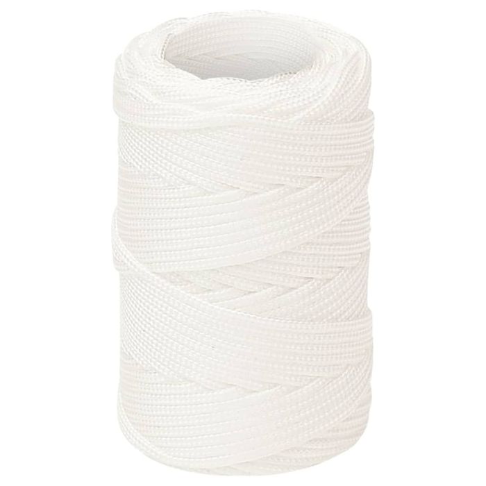 Boat Rope Full White 2 mm 25 m Polypropylene