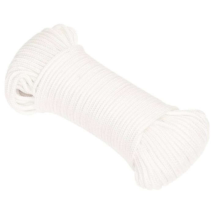 Boat Rope Full White 5 mm 250 m Polypropylene