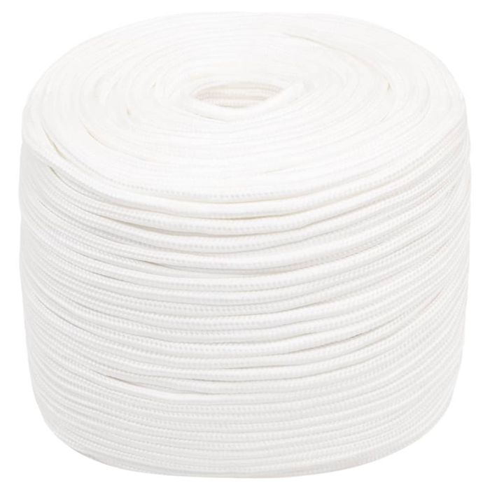 Boat Rope Full White 6 mm 250 m Polypropylene