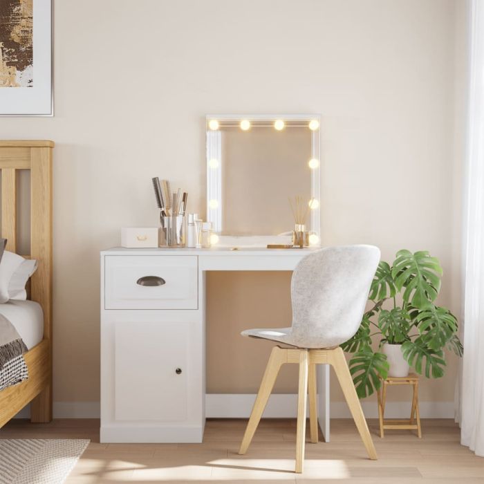 Dressing Table - KIWI Dresser White 90cm