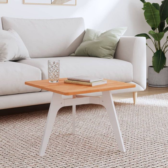Table Top 50x50x1.5 cm Square Solid Wood Beech