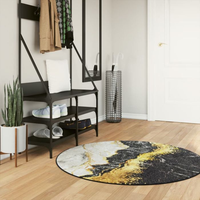 Rug Washable Multicolour 120cm Anti Slip