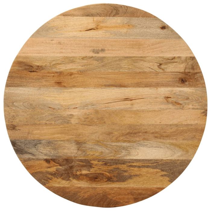 Table Top  70x2.5 cm Round Solid Wood Mango