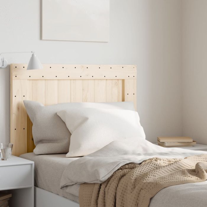 Headboard 90x104 cm Solid Wood Pine