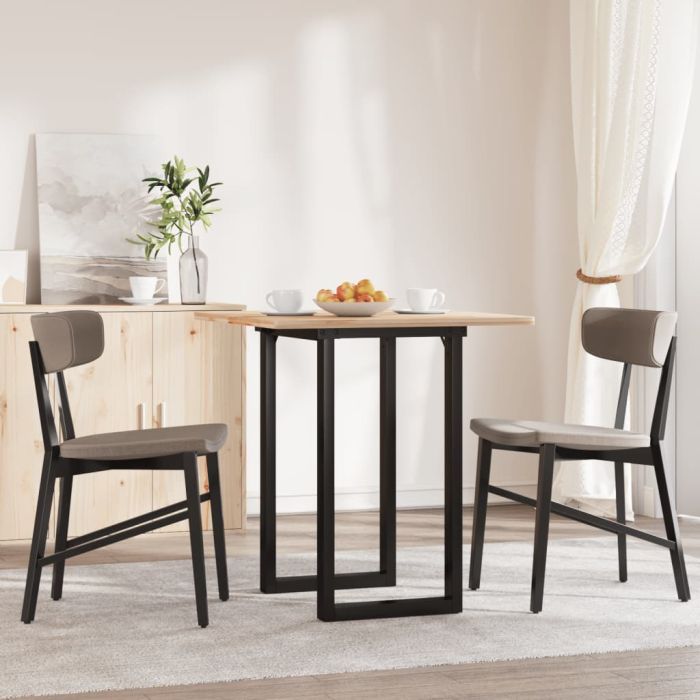 Dining Table Legs O-Frame 60x40x73 cm Steel