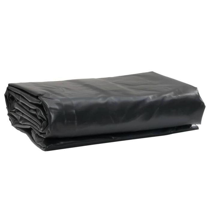 Tarpaulin Black 5x7 m 600 g/m2