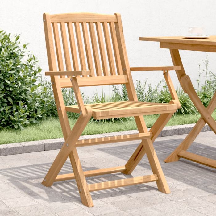 Folding Garden Chairs 4 pcs 57.5x54.5x90 cm Solid Wood Acacia