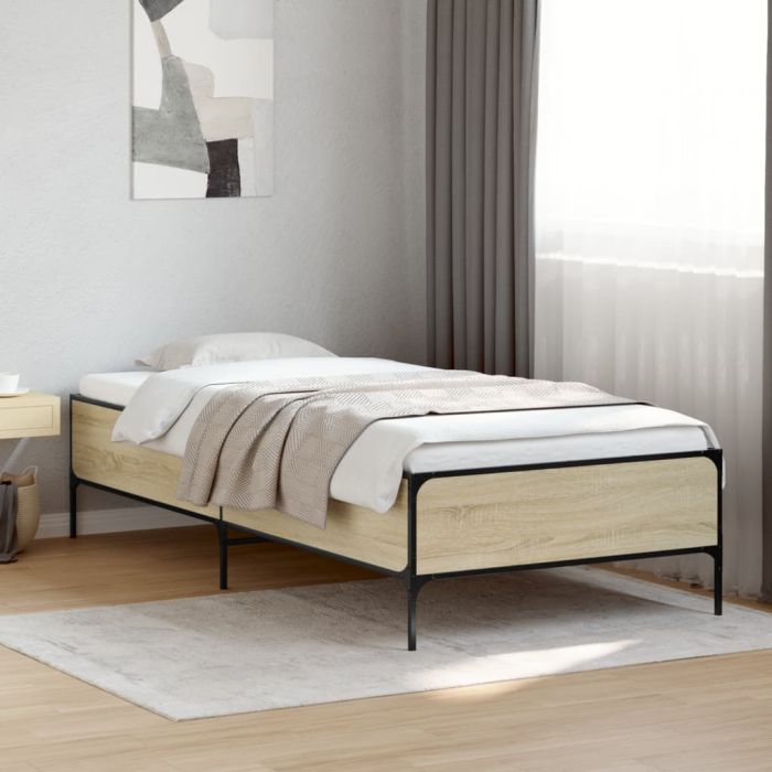Bedframe Sonoma Oak 75x190cm Small Single
