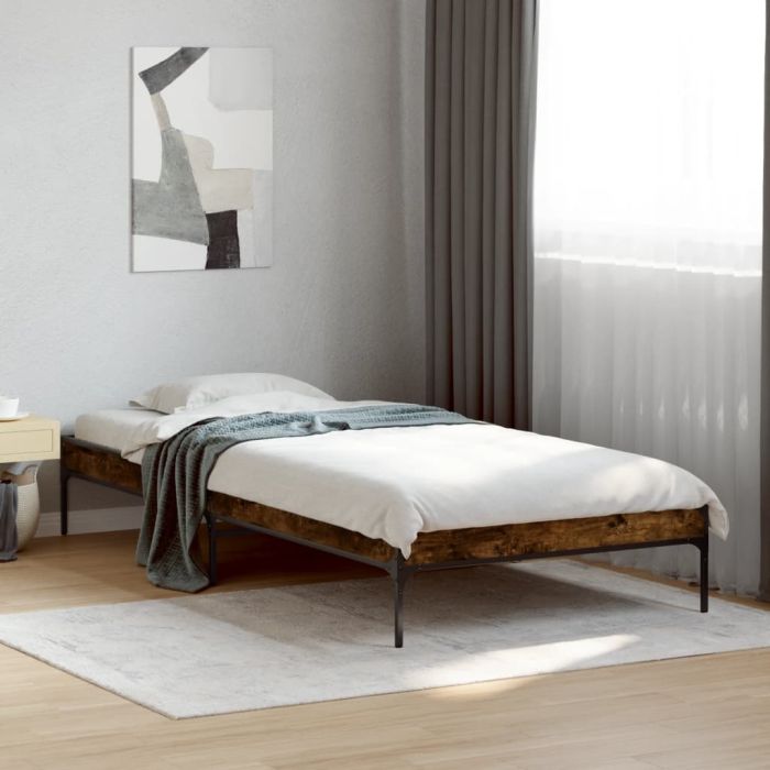 Bedframe Smoked Oak 90x200cm