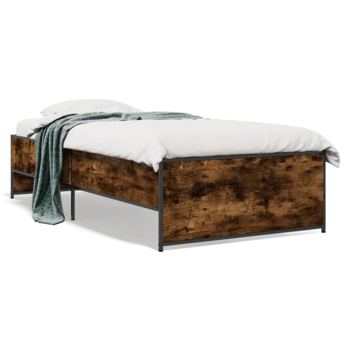 Bedframe Smoked Oak 100x200cm