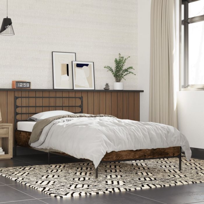 Bedframe Smoked Oak 90x190cm Single