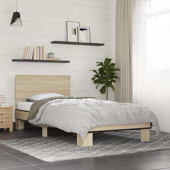 Bedframe Sonoma Oak 75x190cm Small Single