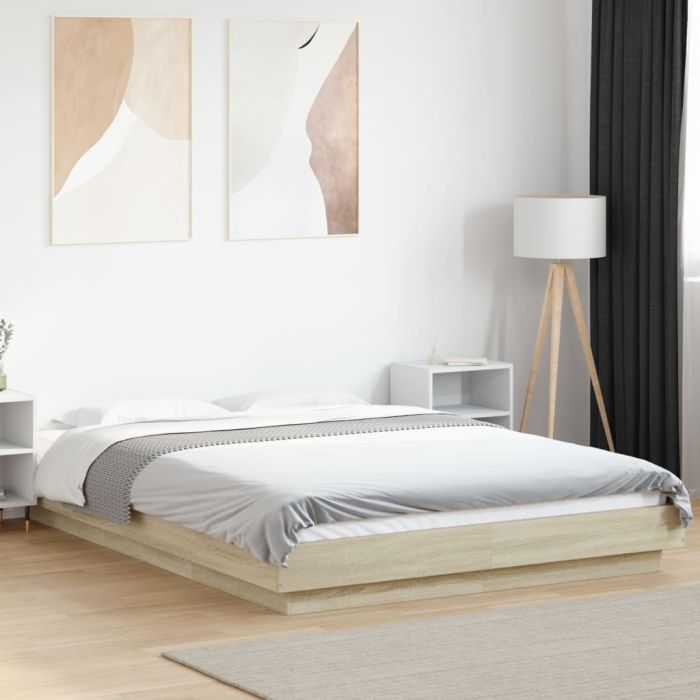 Bedframe Sonoma Oak 140x200cm