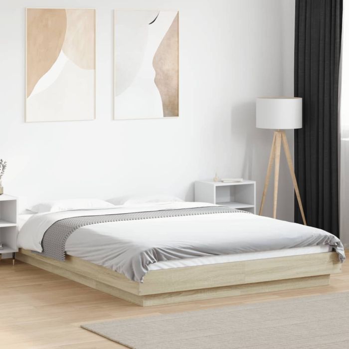 Bedframe Sonoma Oak 120x200cm
