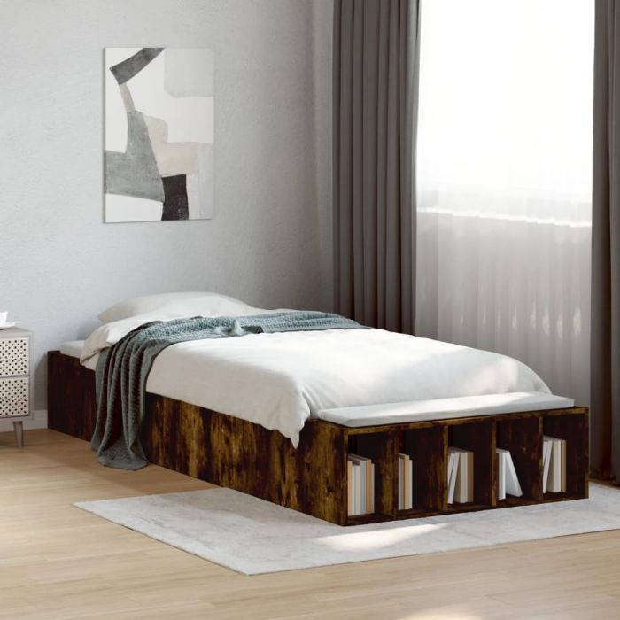 Bedframe Smoked Oak 90x200cm