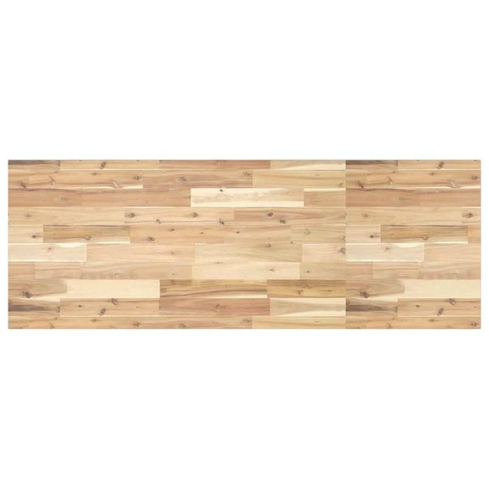 Desk Top Untreated 160x50x2 cm Solid Wood Acacia