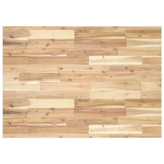 Desk Top Untreated 100x70x2 cm Solid Wood Acacia