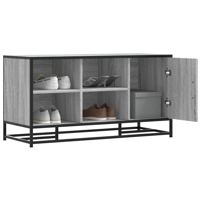 FRONTIER Medium Shoe Bench Grey Sonoma
