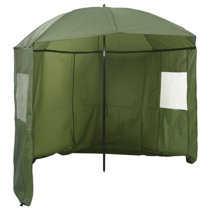 BRLRIDG Fishing Umbrella Army 220x193 cm Oxford Polyester - Yellow